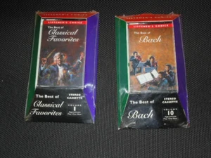 The Best of Classical Favorites Volume 1,3, 7, 9 & 10 Listener's Choice Cassette - Picture 1 of 21