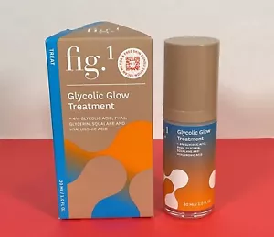 NEW IN BOX FIG. 1 Glycolic Glow Treatment 1 fl oz - Squalane + Hyaluronic Acid - Picture 1 of 2