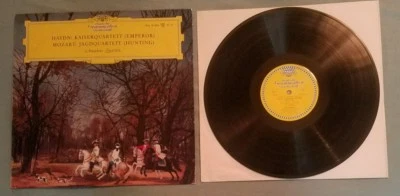 Haydn Emperor Mozart Hunting DG German import LP LPM 18 886 exc Amadeus Quartett - Image 1 of 3