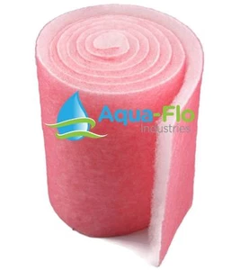 10' ROLL PINK FILTERS FOR SALT WATER AQUARIUMS BULK MEDIA MATERIAL WET DRY PADS - Picture 1 of 7