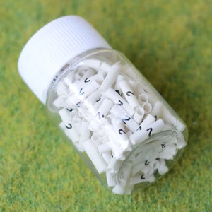 one bottle of pre-cut heat shrink tubing wire cable wrap sleeving with mark #2 - Picture 1 of 3