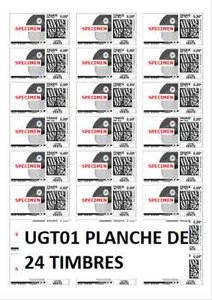 120 selbstklebende Adressetiketten + Meine Onlinebriefmarke 63,5 x 33,9 mm - Bild 1 von 4
