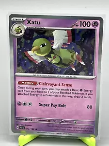 HOLO Xatu 072/182 NM / M - Paradox Rift Pokemon Card - Picture 1 of 2