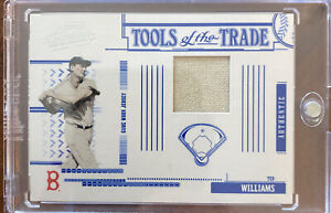 2005 Playoff Absolute Tools Of The Trade Ted Williams Jersey 75/75 Last One Made