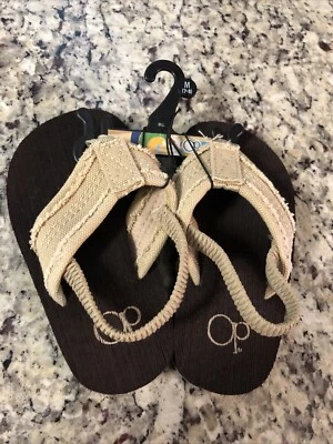 OP Sandals Medium 7-8 Toddler Size Brand New With Tags - Image 1 of 4