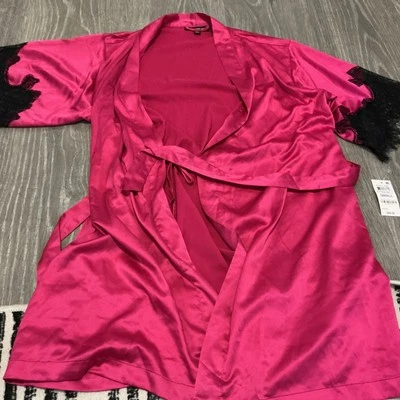 INC International Concepts Bata Cintura Cinturón Rosa Mujer’s Pequeña Nueva con Etiquetas Satén Foto 1 de 4