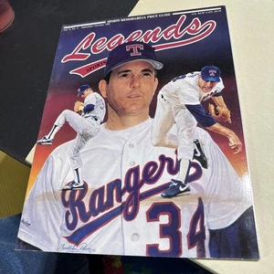 Nolan Ryan Legends Sports Memorabilia Magazin SILBER Sept/Oktober 1991 Band 4 #4 - Bild 1 von 7