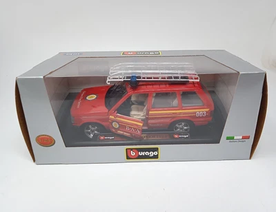Bburago Range Rover Fire - Die Cast Metal Scala 1/24 - Immagine 1 di 4