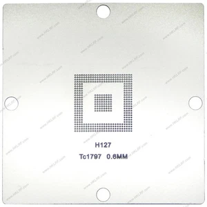 SAK-TC1797 SAK-TC1796 MPC5566 BGA Stencil 90*90 - Foto 1 di 5