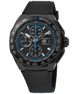 Nuevo reloj para hombre Tag Heuer Formula 1 automático cronógrafo negro CBZ2084.FT8097 - Imagen 1 de 4