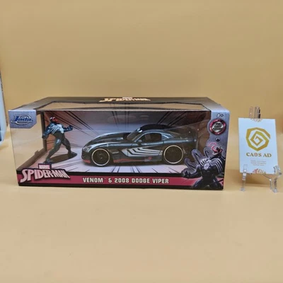 Action Figure Jada Toys Venom e Dodge Viper SRT-10 2009 - Immagine 1 di 4