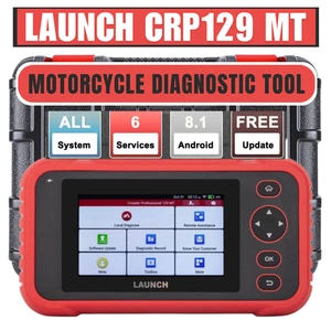 Launch CRP129MT Motorcycle OBD2 Diagnostic Tool Full System Scan 39 Brands - Picture 1 of 7