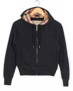 Sudadera con Capucha BURBERRY Cremallera Completa Mujer Talla XS VR3425 - Imagen 1 de 6