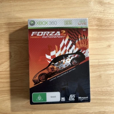 Forza 2 Motorsport (Limited Collectors Edition) Xbox 360 Case Book Complete - Image 1 of 4