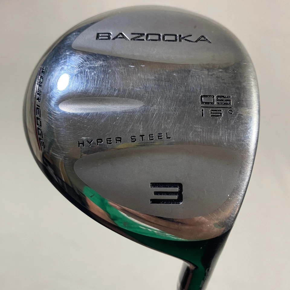 Tour Edge Bazooka Hyper Steel 3 Fairway Wood Offset 15° Precision Shaft RH 43" - Image 1 of 4