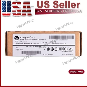 New Sealed AB 1769-IF4 CompactLogix 4CH Analog Input Module 1769IF4 US Free Tax - Picture 1 of 5