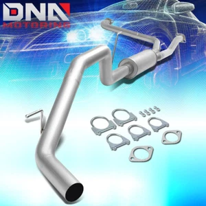 FOR 2004-2015 NISSAN TITAN 5.6L V8 SIDE EXIT CATBACK MUFFLER EXHAUST SYSTEM KIT - Picture 1 of 6