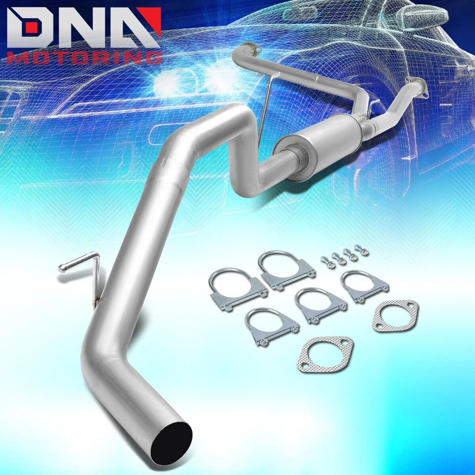 KIT SISTEMA DE ESCAPE SILENCIADOR CATBACK SALIDA LATERAL V8 5,6 L 2004-2015 Foto 1 de 4