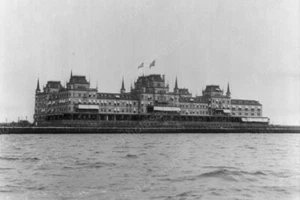 Coney Island NY Oriental Hotel 1900s 4x6 Reprint Of Old Photo - Picture 1 of 1