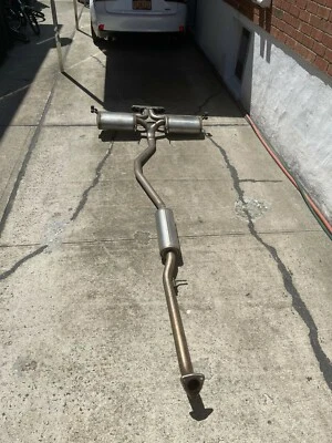 Honda Civic Stock Cat Back Exhaust  - Image 1 of 2