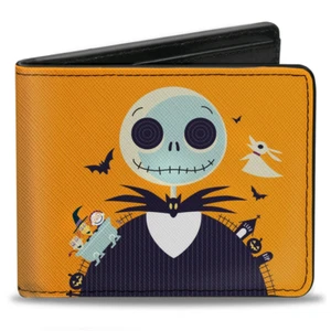 BILLETERA CON HEBILLA DE JACK SKELINGTON DISNEY PESADILLA ANTES DE NAVIDAD - Imagen 1 de 5