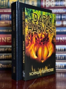 Dark Harvest NORMAN PARTRIDGE SIGNED Mint Cemetery Dance Leather Lettered 1/52 - Picture 1 of 3