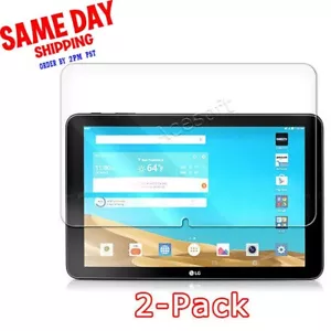 High Responsivity 2X 9H Tempered Glass Screen Protector f LG G Pad X 10.1" V930 - Picture 1 of 1
