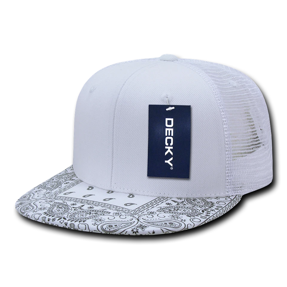 Gorra Decky Unisex 6 Paneles Alto Perfil Estructurado Bandana Bill Trucker - 1083 Foto 1 de 1