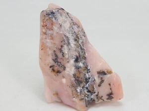 Pink Peruvian Opal Natural Polished Rough Slice 41X28X26MM Loose Raw Stone - Picture 1 of 6