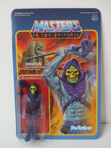 SUPER7 MOTU MASTERS OF UNIVERSE REACTION SKELETOR CLEAR ACTION FIGURE MOC NEW Cover