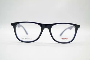 Carrera CA6612 Blau Silber Oval Brille Brillengestell eyeglasses Neu - Picture 1 of 6