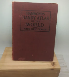 Hammond's Handy Atlas Of The World 1913 - Picture 1 of 9