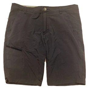 Oakley Bermuda Golf Shorts Flat Front Men's 34 Gray 11" Inseam - Picture 1 of 6