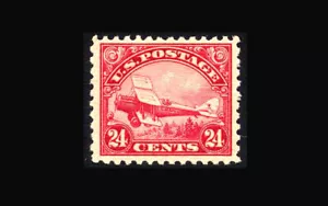 US Air Mail Stamp-Mint OG&H, VF S#C6 Very lightly hinged - Picture 1 of 1
