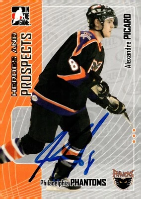 Alexandre Picard - Signed 2005-06 In The Game Heroes And Prospects Card #203 - Image 1 of 2