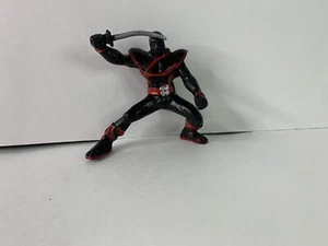 Black Ninja Sword Figure Plastic Figurine Toy Black California Costume Inc - Picture 1 of 1