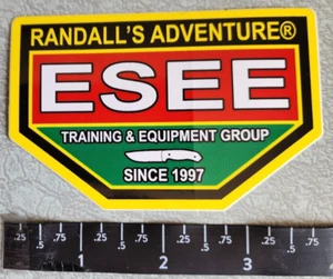 Randall’s Adventure ESEE Knives Knife Training Vinyl Decal Sticker Shot Show - Picture 1 of 1