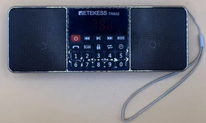 Retekess F9222A Digital Radios,Radios Portable AM FM, Stereo Rechargeable Radio - Picture 1 of 2