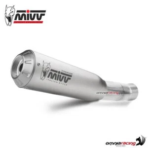 Mivv exhaust slip-on X-M1 racing titanium KTM 890 Duke R 2020-2023 - Picture 1 of 10