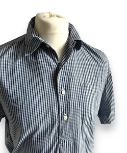 Ralph Lauren Camicia Uomo Plaid Clarence Sport Manica Corta Mezzo Bottone ��Media - Foto 1 di 23