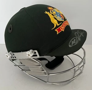 Marnus Labuschagne handsignierter australischer Crickethelm die Asche EXAKTER BEWEIS - Bild 1 von 3