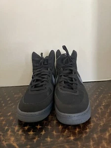 Nike Air Force 1 High '07 Shoes Dark Obsidian Men's 12 VNDS MISSING STRAP - Picture 1 of 7