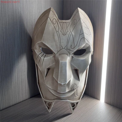 League of Legends The Virtuoso Khada Jhin Mask Wearable Cosplay Props Resin Mask - Image 1 of 4