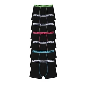 Firetrap Unisex 7 PK Trunks Kids Boxer Briefs - Picture 1 of 6