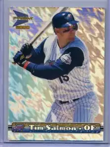 TIM SALMON 2000 Pacific Prism SHEEN - 1 OF 565 - ANGELS - Picture 1 of 1