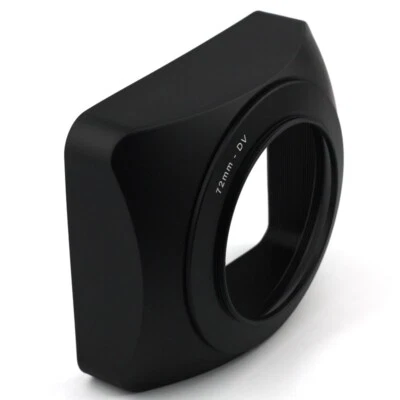 72mm Square Lens hood Sun Shade for DV Camcorder Video Camera DSLR Wide angle - Image 1 of 4