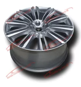Jaguar XJ 20" Kasuga Rear Silver single Alloy Wheel C2D4246 - Picture 1 of 3