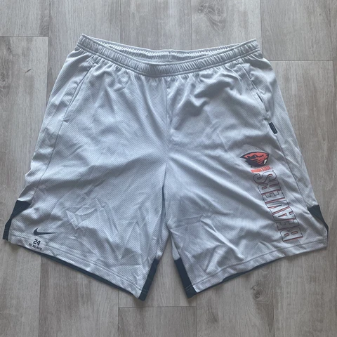 Nike Oregon State Beavers On-Field #24 Training Dri-Fit Shorts Sz XL CN7133-012 Cover