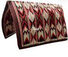 Beautiful Ranch Saddle Blanket  Red Brown One Choose Your Size