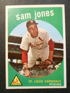 1959 Topps #75 SAM JONES St. Louis Cardinals VG/EX+ - Bild 1 von 2